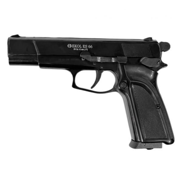 Пистолет пневматический EKOL ES 66 Black, кал. 4,5 мм (металл)